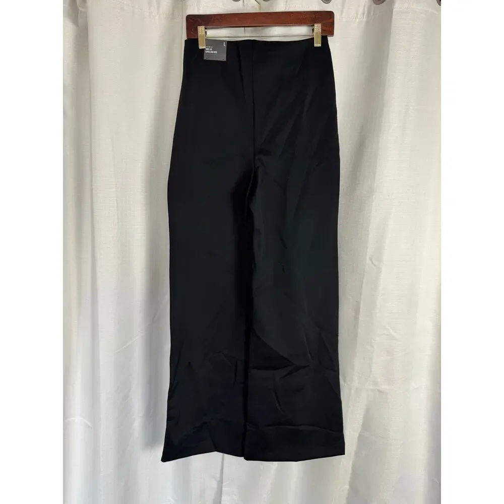 Express Body Contour Wide Leg Pants High Rise Sculpt Compression NWT - Picture 5 of 6